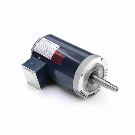 Leeson Motor 3 Hp Close-Coupled Pump Motor, 3 Phase, 3600 Rpm, 230/460 V, 145Jmv Frame, Odp GT4109